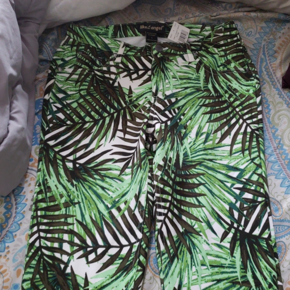 Floral Printed Pants